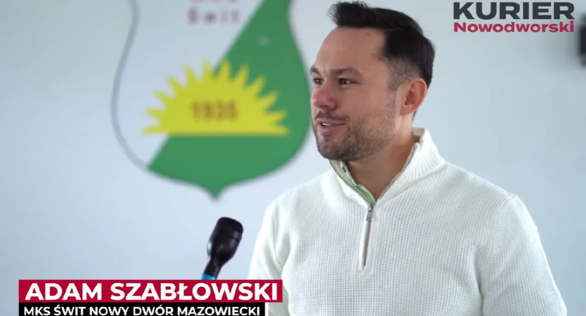 MKS Świt Nowy Dwór Mazowiecki – 90 lat tradycji, historii i sportowych pasji. Rozmowa z Adamem Szabłowskim (wideo)