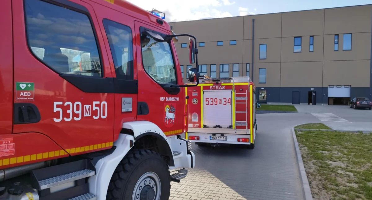 Pomiechówek. Wyciek amoniaku w piekarni w Nowym Modlinie. Interweniują służby ratownicze (aktualizacja)