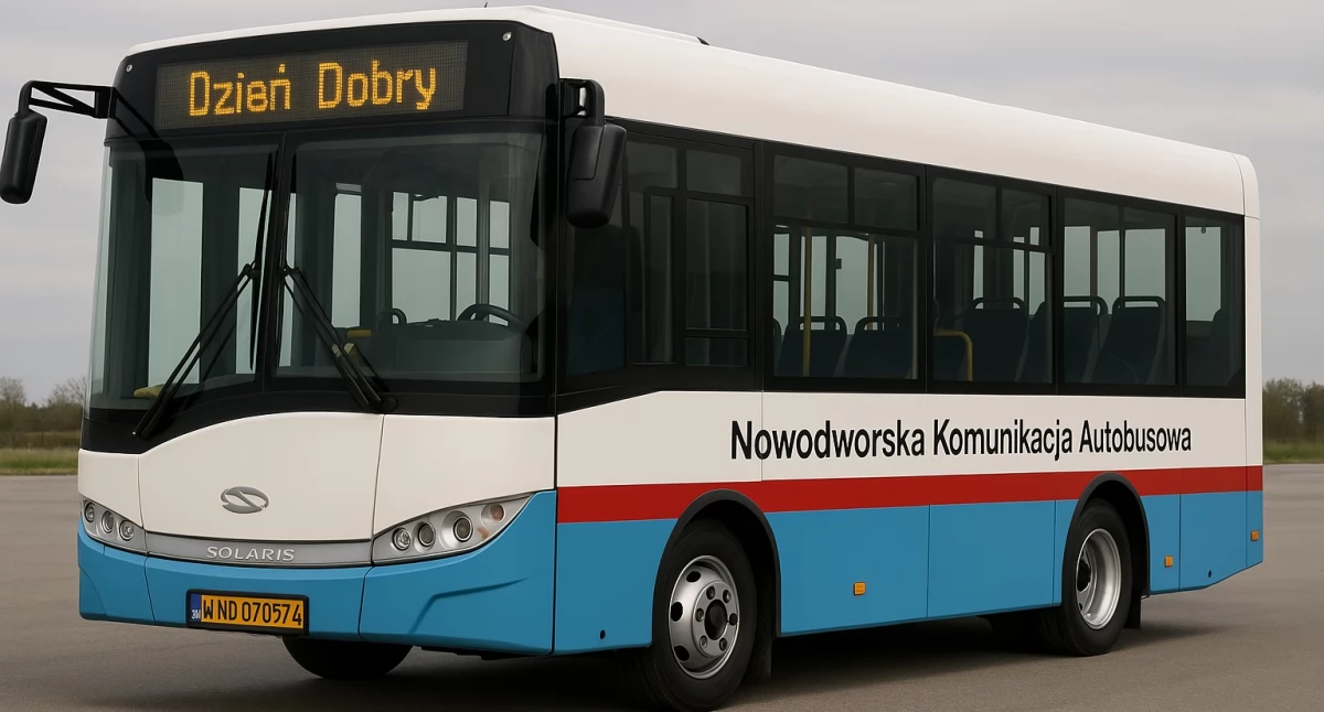 Nowy Dwór Mazowiecki: Nowodworska Komunikacja Autobusowa startuje 1 maja. Na początku będzie za darmo 