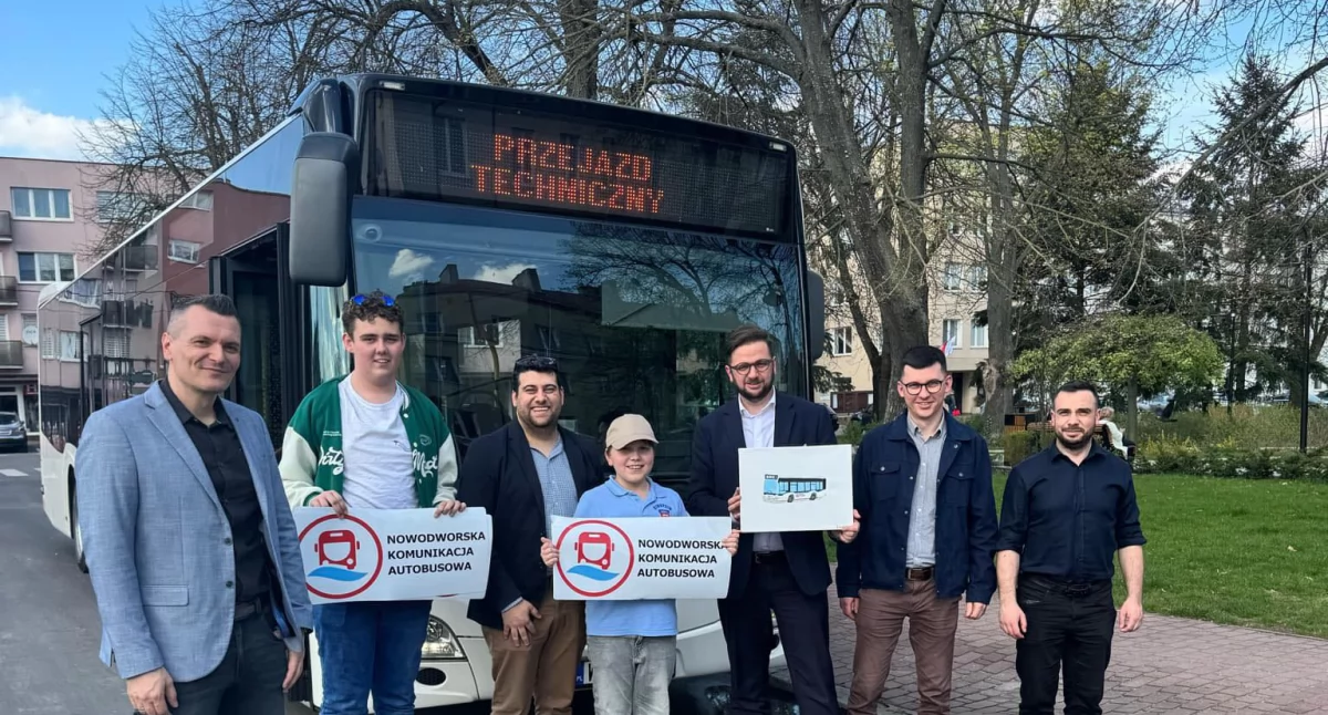 Nowodworska Komunikacja Autobusowa coraz bliżej startu. Testy techniczne za nami