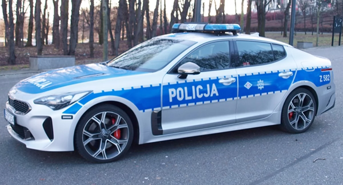 Czosnów. Działania policji i straży pożarnej w Czeczotkach. Służby zabezpieczyły przywłaszczony wcześniej samochód marki Lexus