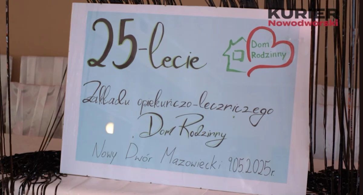 Dom pełen empatii i historii – 25-lecie Zakładu Opiekuńczo-Leczniczego w Nowym Dworze Mazowieckim (wideo)