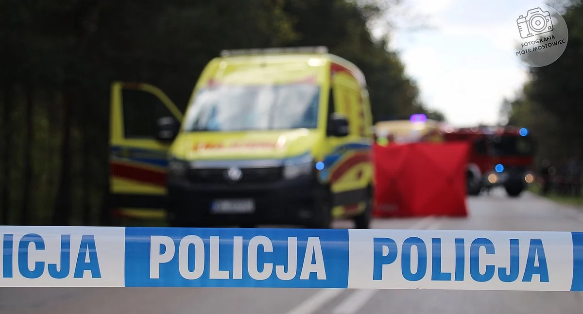 Czosnów. Zderzenie Forda i Opla w Sadach na DW 575. Jedna osoba trafiła do szpitala