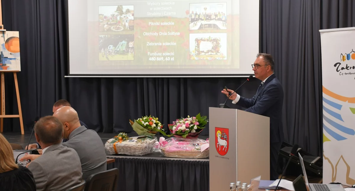 Burmistrz Zakroczymia Artur Ciecierski z wotum zaufania i absolutorium za 2024 rok