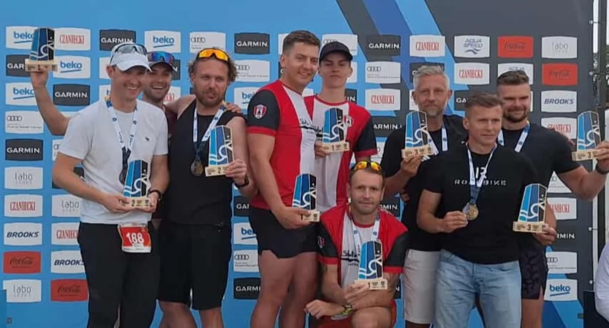 Goliat Leoncin z sukcesami na Garmin Triathlon Tour w Skierniewicach