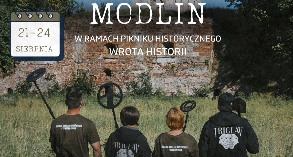 Nowy Dwór Mazowiecki. Twierdza Modlin przyciąga odkrywców. Wkrótce wielki Zlot Detektorystów