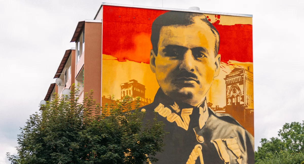 Hołd dla Generała Wiktora Thommée. Nowy mural w Modlinie 