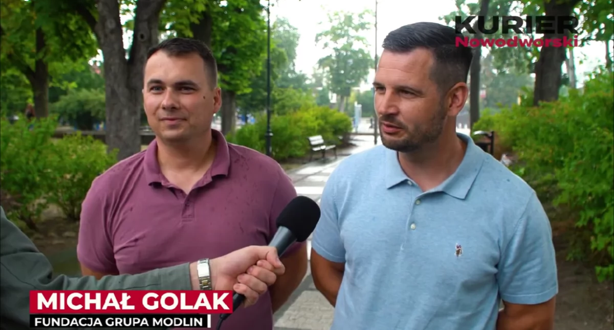 Fundacja Grupa Modlin - o swojej działalności i planach na przyszłość (wideo)