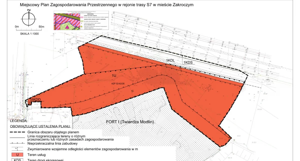 Zakroczym: Ruszyły konsultacje społeczne w sprawie planu zagospodarowania przestrzennego przy trasie S7