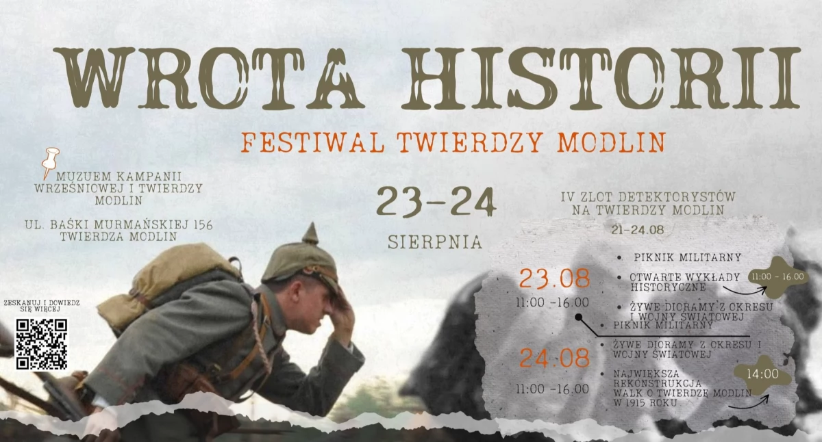 „Wrota Historii” ponownie otwarte w Twierdzy Modlin – wydarzenie historyczne