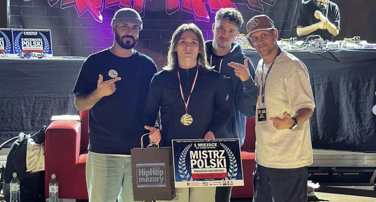 Bboy Zulu znów na podium! Bartosz Kuchniak Wicemistrzem Polski w Breakingu