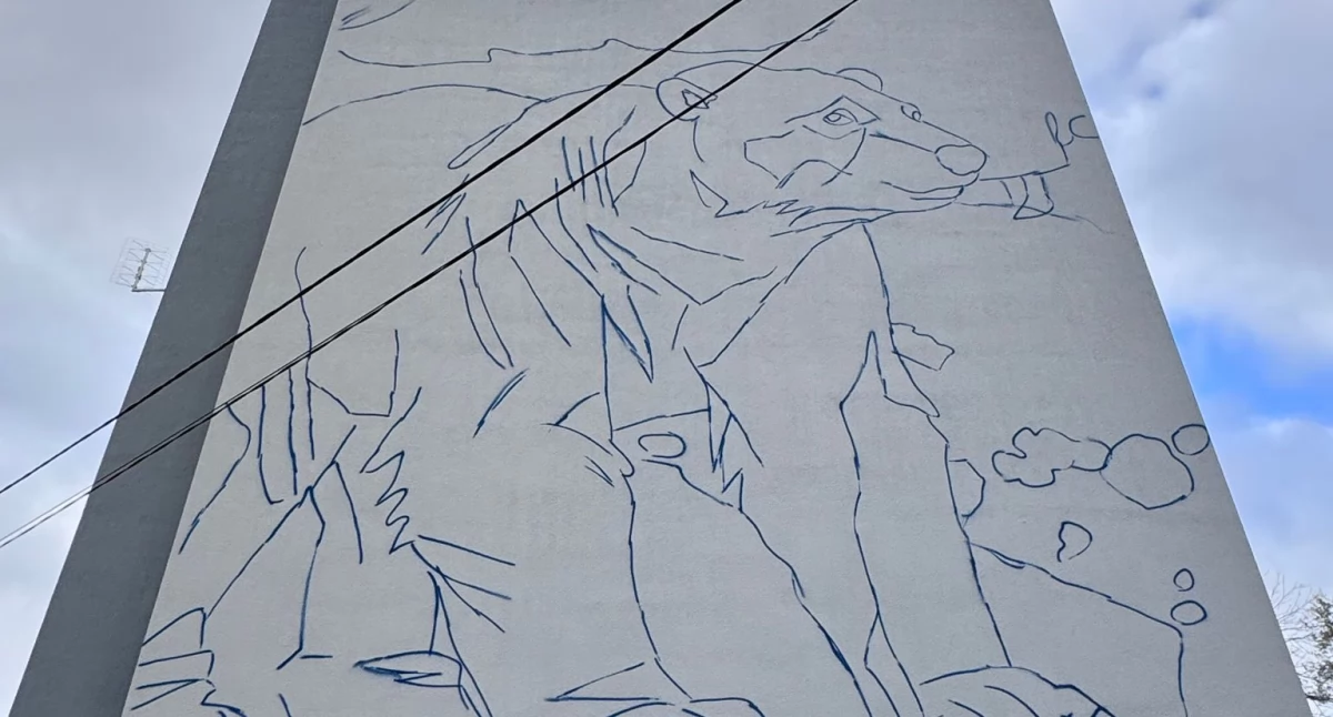 W Modlinie Twierdzy powstaje mural z Baśką Murmańską - to część projektu „Murale historii – żywa pamięć miasta