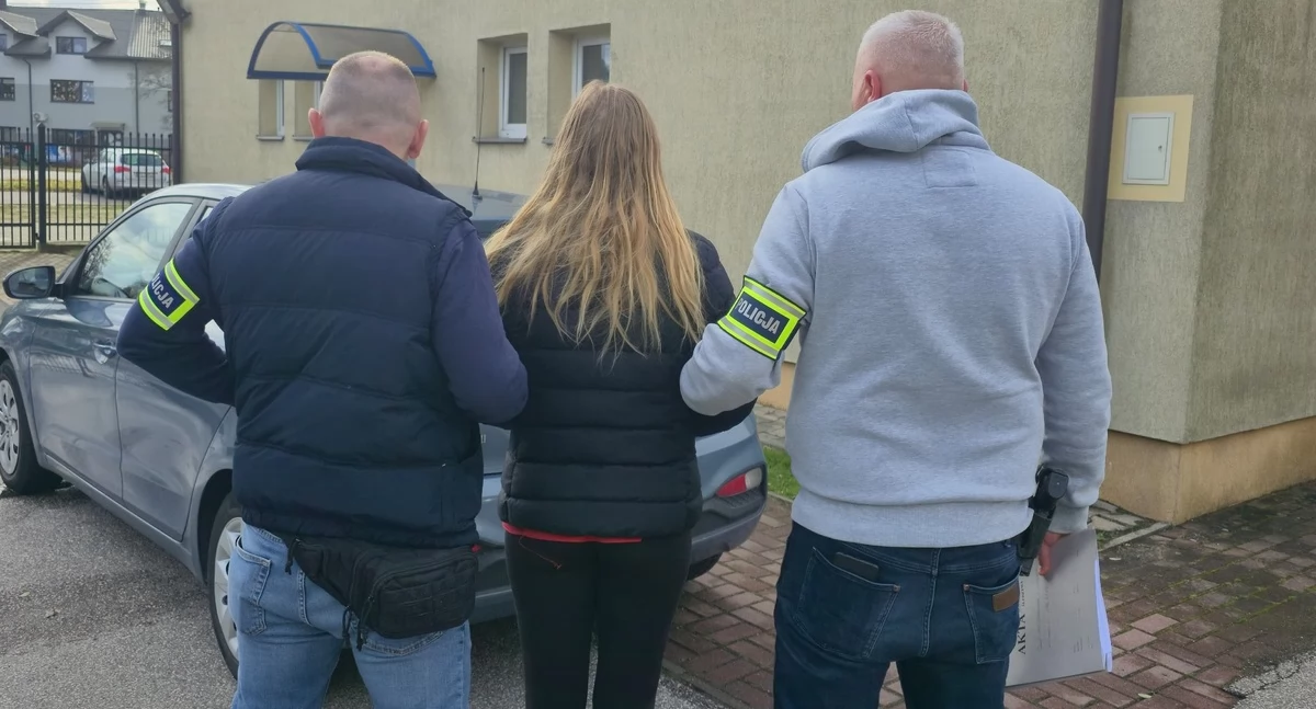 Pijana 35-latka zatrzymana na krajowej „siódemce” w Palmirach. Obywatelce Ukrainy grozi więzienie 