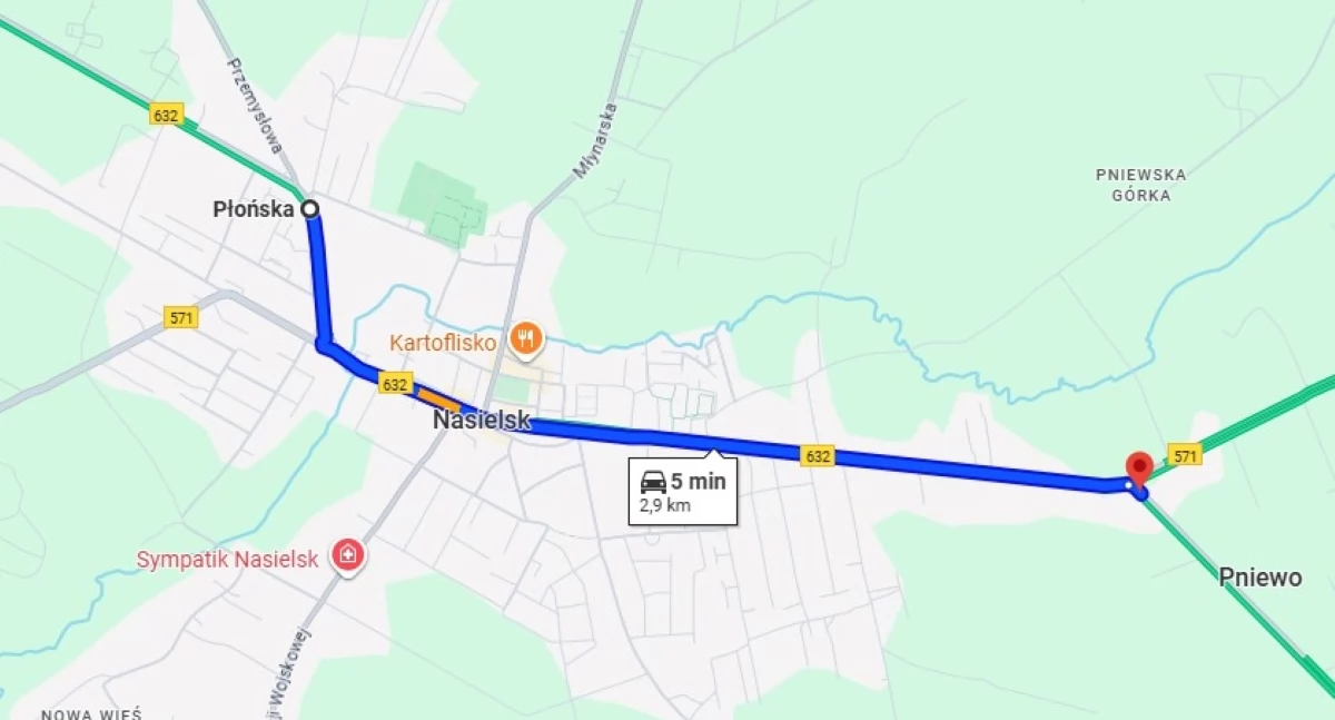 Nasielsk. Podpisano umowę na wykonanie dokumentacji projektowej rozbudowy DW 632 i 571 w centrum miasta