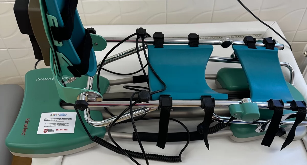 Nowoczesna rehabilitacja w Dziekanowie Leśnym. Szpital dziecięcy zakończył realizację projektu wartego ponad milion złotych
