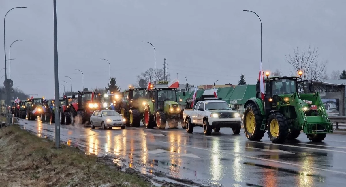 We wtorek w wielu miejscach Polski zapowiedziano protesty rolników. Jeden z nich ma się odbyć w Nasielsku