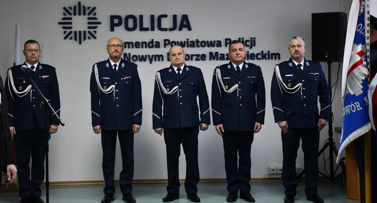 Zmiana na stanowiskach w Komendzie Powiatowej Policji w Nowym Dworze Mazowieckim