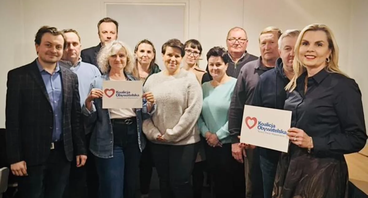 Nowe władze Koła KO w Nowym Dworze Mazowieckim