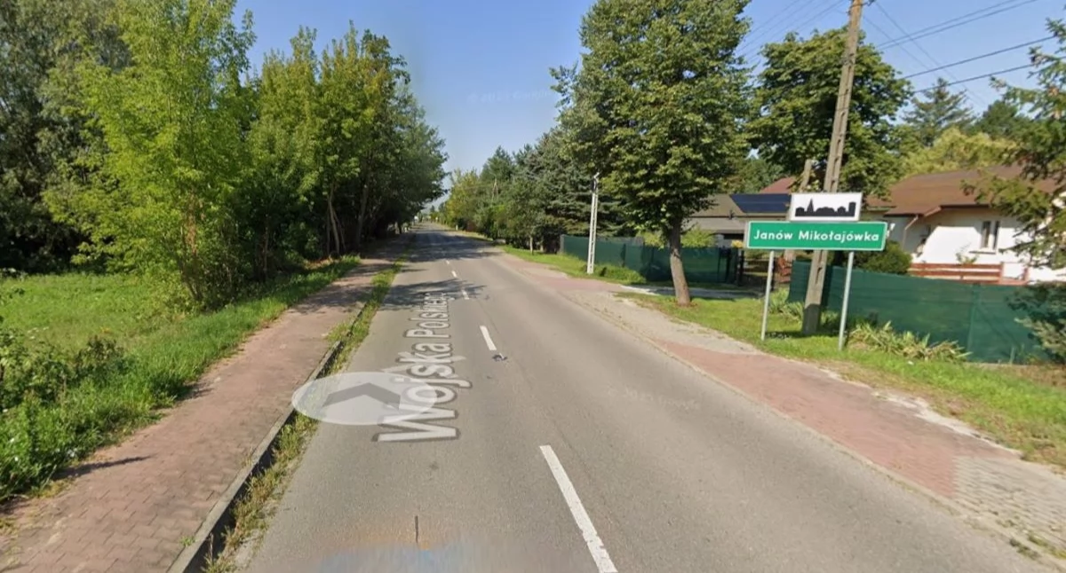 Powiat nowodworski zbuduje światła na Wojska Polskiego we wsi Janów Mikołajówka w gminie Czosnów