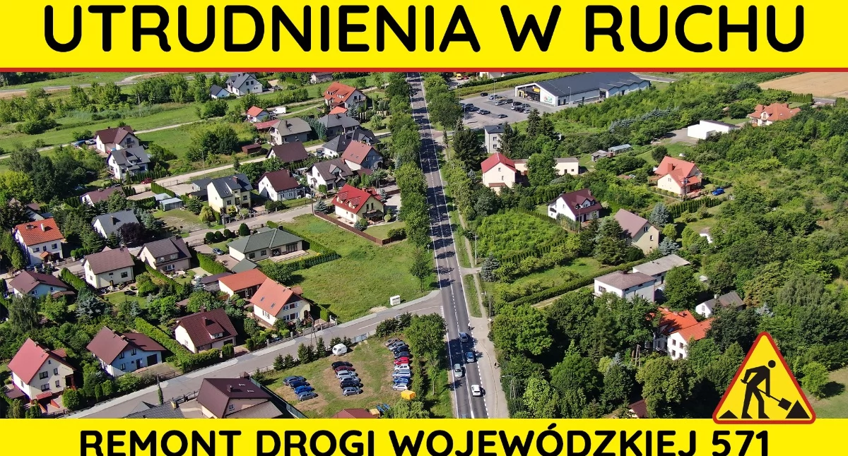 Nasielsk. Rusza remontem drogi wojewódzkiej nr 571. Mieszkańcy przez co najmniej kilka najbliższych tygodni muszą się liczyć z utrudnieniami drogowymi i objazdami
