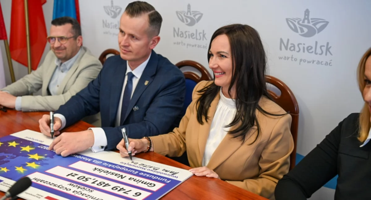 Ponad 6,7 mln zł z UE na rozbudowę oczyszczalni w Nasielsku