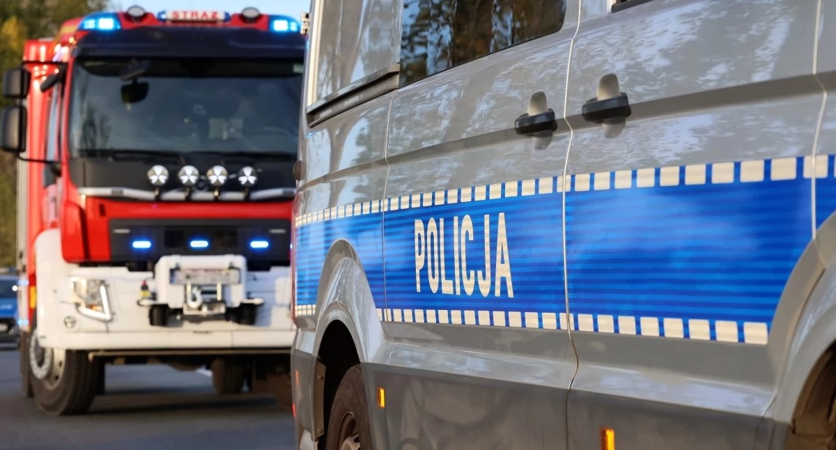 Pomiechówek. Zderzenie Skody i Fiata na DK 62 w Wójtostwie. Jedno z aut dachowało (aktualizacja)