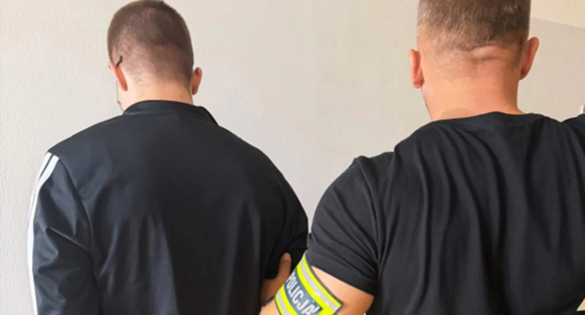 Poszukiwany 23-latek zatrzymany przez kryminalnych. Trafił do zakładu karnego na 4,5 roku