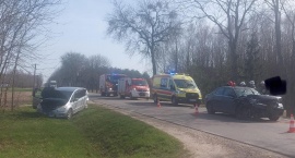 Nasielsk. Wypadek w Mazewie Dworskim „A”. W zderzeni&hellip;