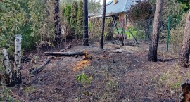 Pożar lasu w Budach Siennickich. Ogień przeszedł na &hellip;