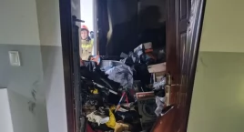 Nasielsk. Pożar w mieszkaniu budynku wielorodzinnego…