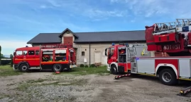Nasielsk. Pożar sadzy w budynku gospodarczym w Nunie&hellip;