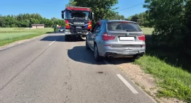 Nasielsk. Zderzenie bmw i audi we wsi Mazewo Dworski&hellip;