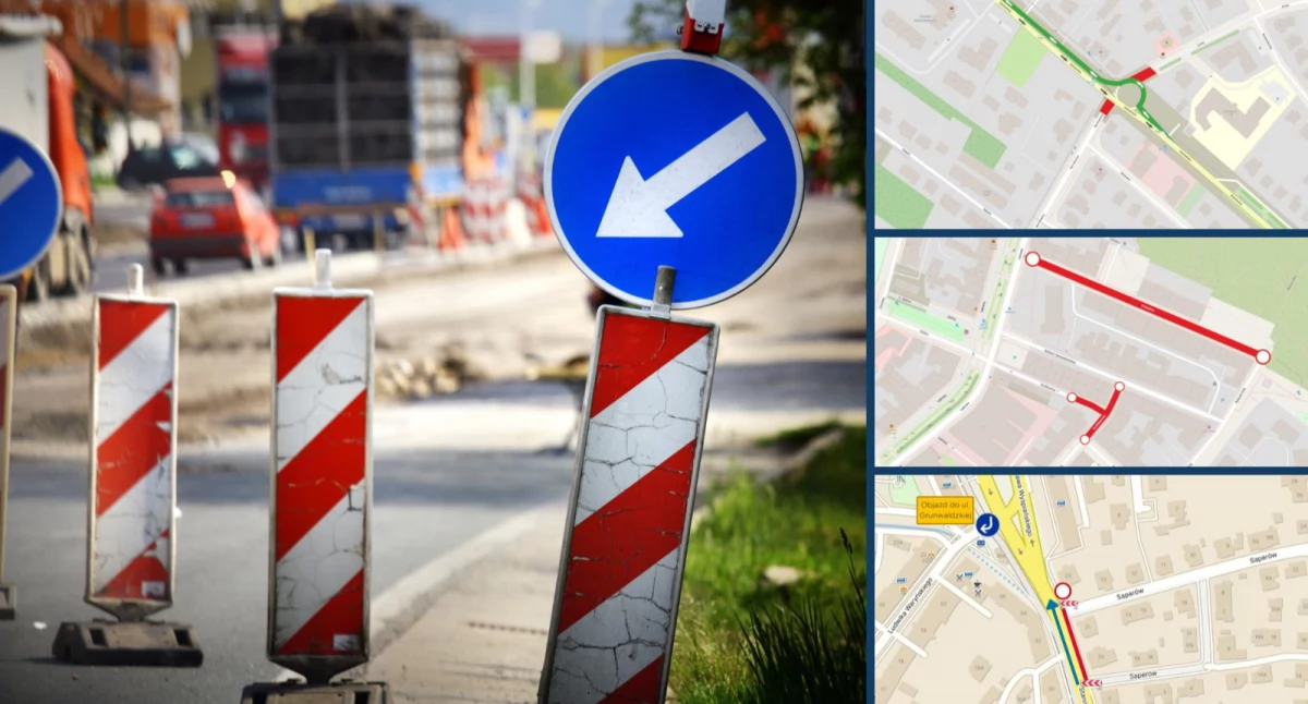 Zmiany w organizacji ruchu w Gdańsku od wtorku i środy. Utrudnienia w trzech miejscach