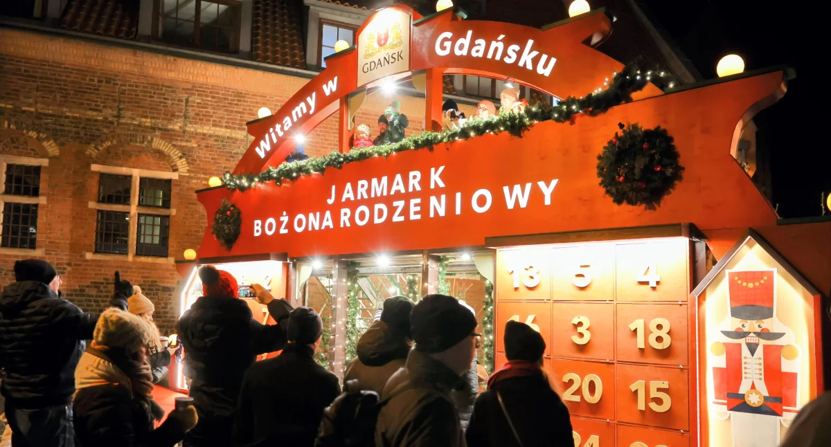 Magia świąt w centrum Gdańska. Jarmark Bożonarodzeniowy 2024 wystartował