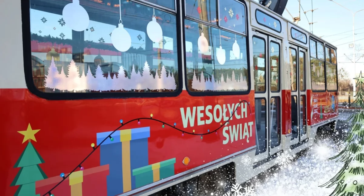 Jutro na trasę wyjedzie Mikołajkowy Tramwaj