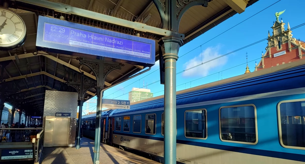 Baltic Expressy pojechały do Pragi. Pociągiem z Trójmiasta poniżej 9 godzin [VIDEO]