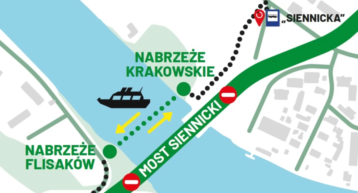 Prom wzdłuż Mostu Siennickiego ruszy jeszcze w styczniu