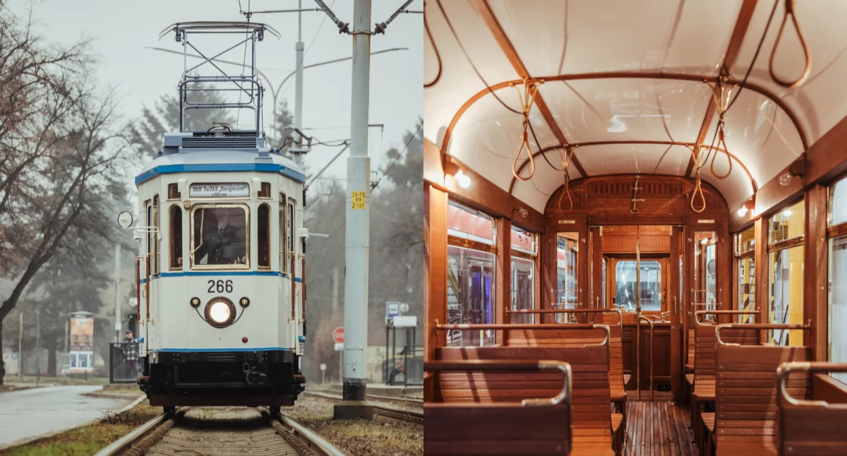 Tramwaj sprzed prawie 100 lat jak nowy! Wyremontowany Bergmann wrócił na tory [ZDJĘCIA]