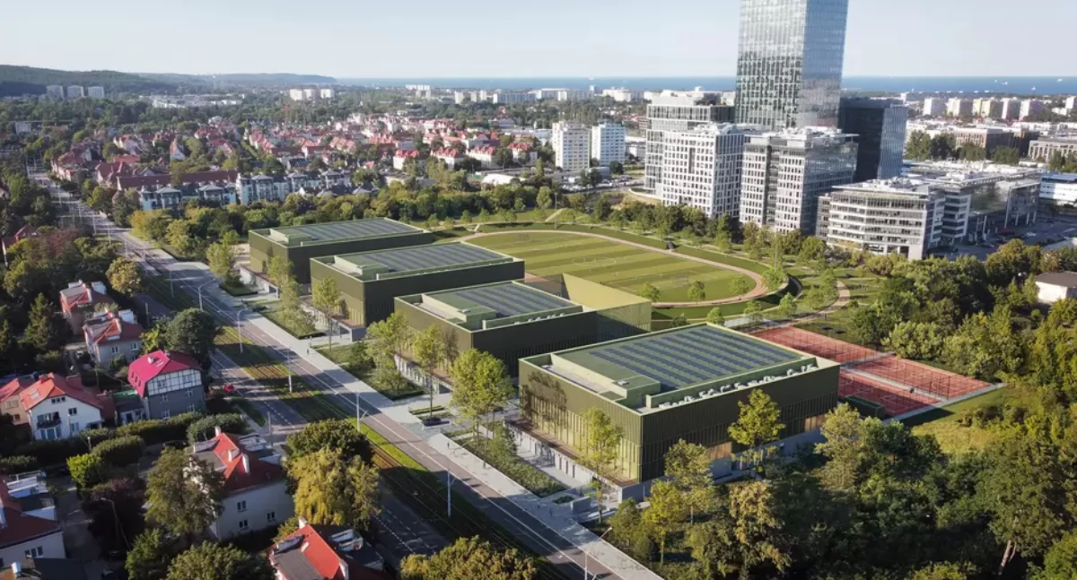 Centrum Sportowe UG coraz bliżej. Ruszają prace na zapomnianym terenie [WIZUALIZACJE]