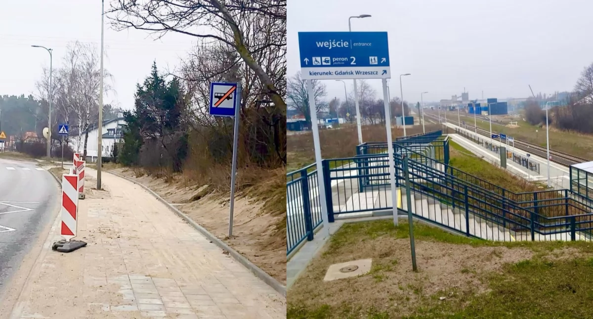 Z autobusu na pociąg? Jest nowy przystanek przy PKP Gdańsk Kokoszki