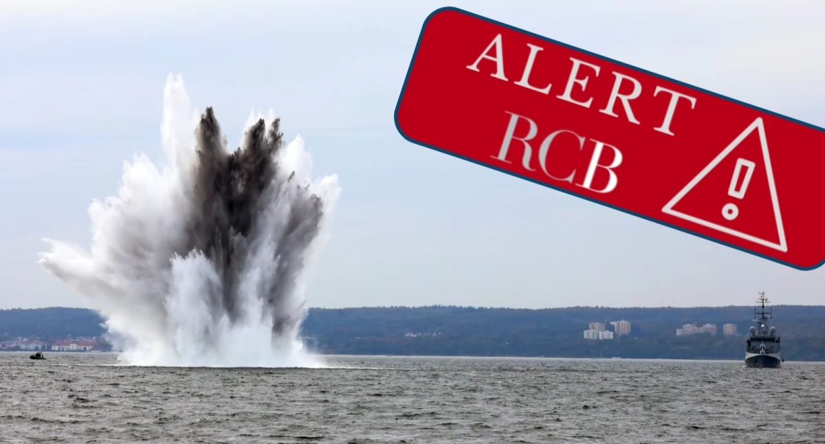 Wojskowa akcja na Zatoce Gdańskiej. Mieszkańcy dostali alert RCB