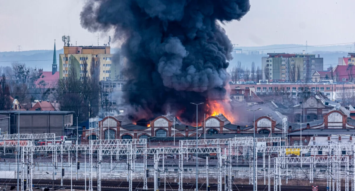 Fabryka narkotyków przyczyną pożaru na Przeróbce