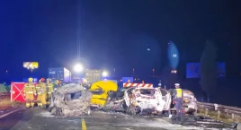 Nocny karambol na węźle Gdańsk Południe. Zginęła dwójka dzieci i dorośli