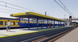Trochę nowocześnie, trochę retro. SKM Gdańsk Stocznia w dwóch stylach