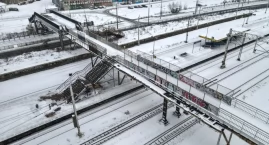 Będzie nowa kładka na peron Gdańsk Stocznia. Budowa potrwa długo