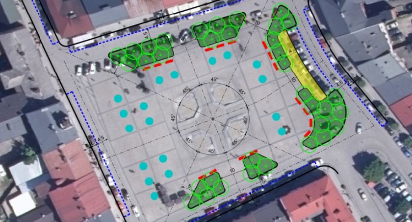 Rynek w Skierniewicach - znamy koncepcję zmiany jego wyglądu 