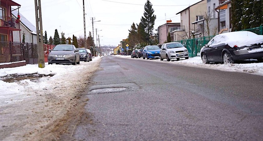 Ulica Poniatowskiego w Skierniewicach do przebudowy 