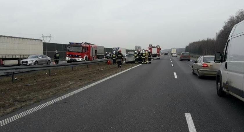 Wypadek na A2