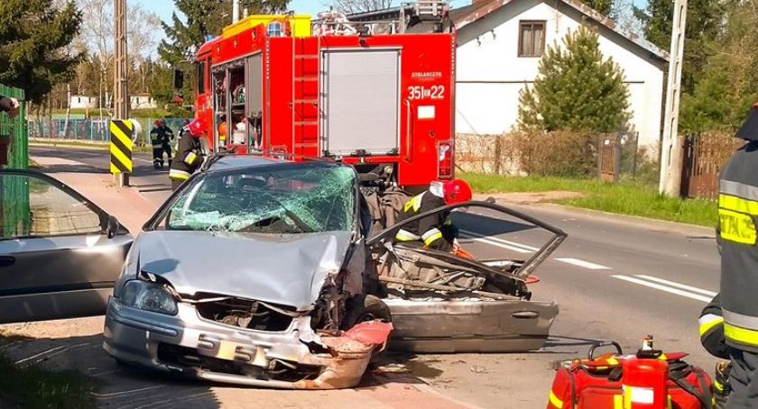 Wypadek na ul. Waryńskiego