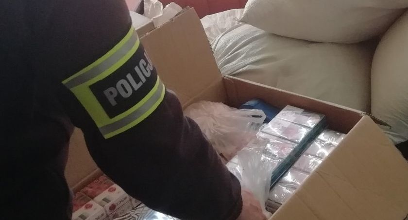 68 - letni mężczyzna zatrzymany z nielegalnymi wyrobami tytoniowymi